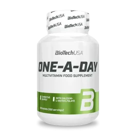 One a day multivitamin 100 caps BioTechUSA complexe vitamines et mineraux Tunisie vitaminshop.tn